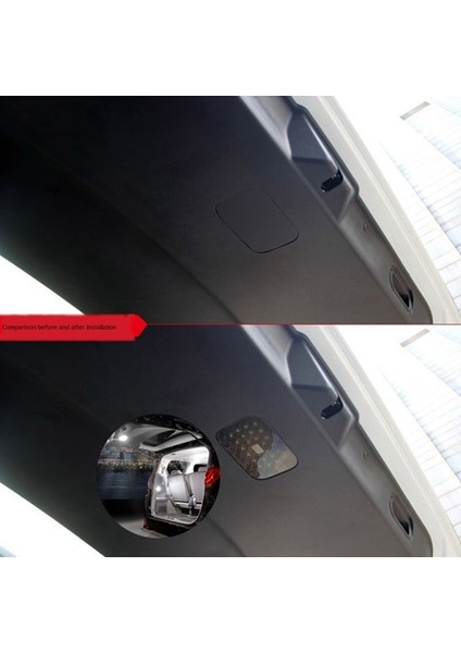 Araba LED Bagaj Lambası Bagaj Kapağı Orta Lamba Toyota Alphard Vellfire 30 Serisi 2015-2020 Için (Yurt Dışından)