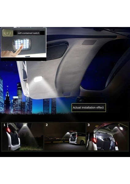 Araba LED Bagaj Lambası Bagaj Kapağı Orta Lamba Toyota Alphard Vellfire 30 Serisi 2015-2020 Için (Yurt Dışından)