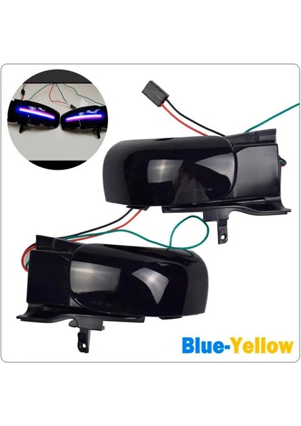 Araba LED Dönüş Sinyali Işık Dinamik Dikiz Aynası Gösterge Lambası Touran 2003-2010 Için (Yurt Dışından)