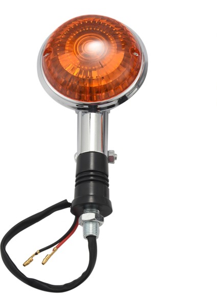 Motosiklet Amber Yuvarlak Dönüş Sinyalleri Işıkları Flaşör Gösterge Lens Yamaha Yol Yıldızı Virago V Yıldız 85-99 2 Paket (Yurt Dışından)