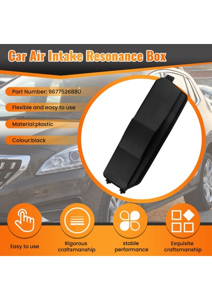 Araba Hava Giriş Rezonans Kutusu Hava Filtresi Hortumu 9677526880 Peugeot 3008 408 2.0 Hava Rezonatör Odası (Yurt Dışından)
