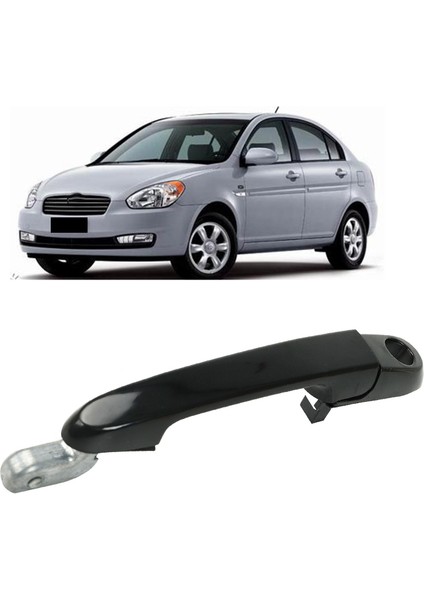 Araba Ön Sol Sürücü Tarafı Dış Dış Kapı Kolu Hyundai Accent 2006-2011 82650-1E000 (Yurt Dışından)