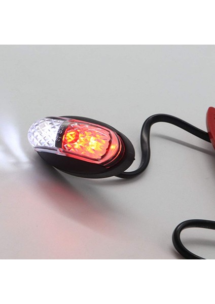 10-30V LED Römork Işık Takımı Arka Lambalar LED Işıklar Römork Otobüs Yüksek Güç Işıkları Kırmızı+Beyaz (Yurt Dışından)