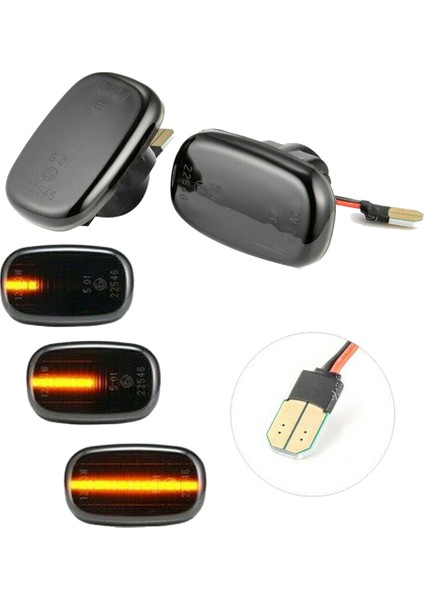 Adet LED Dinamik Yan Işaretleyici Dönüş Sinyal Işıkları Gösterge Lambası Toyota Corolla Için Rav4 Prius Yaris Camry Hilux Harrier (Yurt Dışından)