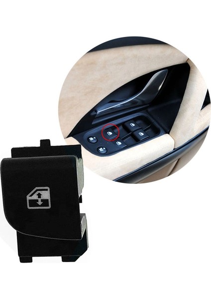 Araba Ön Sol Elektrikli Ana Pencere Ana Anahtar Düğmesi Maserati Quattroporte 4.2/4.7 Granturismo Mc Stradale 293425 (Yurt Dışından)