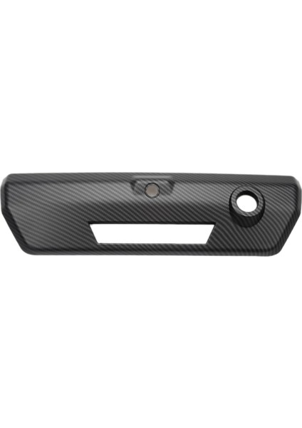 Bagaj Kapağı Kapı Kulp Kılıfı Trim Dekor Çerçeve Çerçeve Etiket Trim Ford F150 2021 Araba Aksesuarları Mat Karbon (Yurt Dışından)
