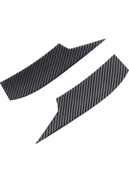 Corvette Için C7 2014-2019 Yumuşak Karbon Fiber Araba Ön Tampon Yan Hava Firar Ayar Kapağı Hava Giriş Ayırıcılar Trim Etiket (Yurt Dışından)