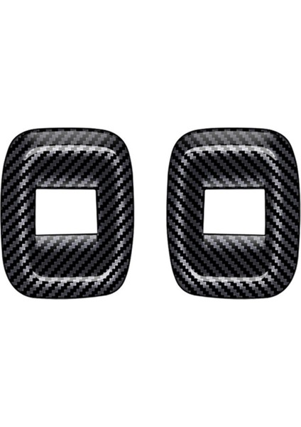 Araba Orta Kapı Perde Anahtarı Trim Çerçeve Sticker Suzuki Spacıa Custom MK04 2017-2024 Araba Aksesuarları Karbon Fiber (Yurt Dışından)
