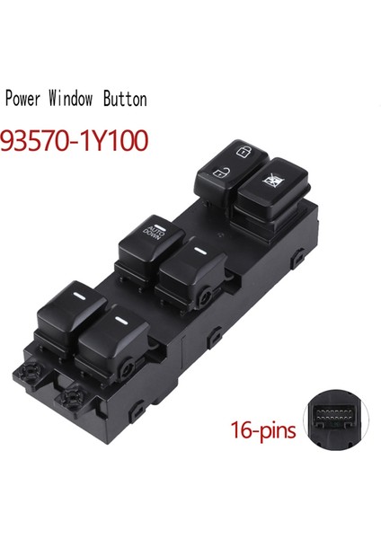 Kia Picanto 2010-2013 Için Yeni Elektrikli Cam Anahtarı Düğmesi 935701Y100 93570-1Y100 (Yurt Dışından)