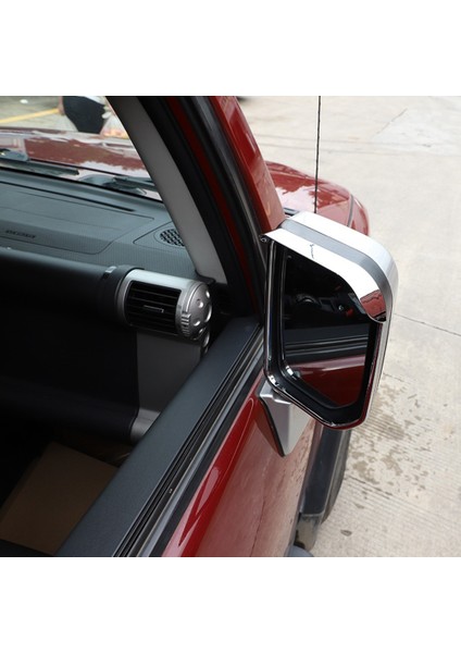 Dikiz Aynası Yağmur Kaş Çerçeve Dekorasyon Kapak Trim Toyota Fj Cruiser 2007-2021 Için Dış Aksesuarlar (Yurt Dışından) fırsatları