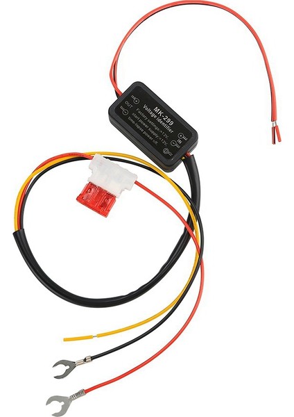Drl Kontrol Cihazı, 12-24V Evrensel Su Geçirmez Otomatik Araba LED Gündüz Farı Kontrol Cihazı Röle Gecikmeli Dimmer Kablo Demeti (Yurt Dışından)