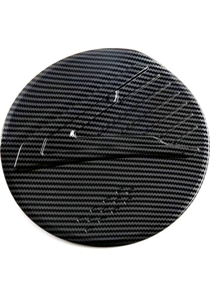 Toyota Yaris Ativ/vios 2023 2024 Araba Yakıt Deposu Kapağı Yağ Kapağı Anti-Scratch Panel Trim Aksesuarları Abs Karbon Fiber (Yurt Dışından)