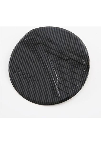 Toyota Yaris Ativ/vios 2023 2024 Araba Yakıt Deposu Kapağı Yağ Kapağı Anti-Scratch Panel Trim Aksesuarları Abs Karbon Fiber (Yurt Dışından)