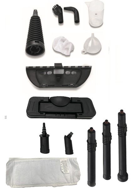 WHL-609LB 2-In-1 Buharlı Temizlik Makinesi – El Tipi ve Mop Özellikli, Çok Amaçlı Temizlik