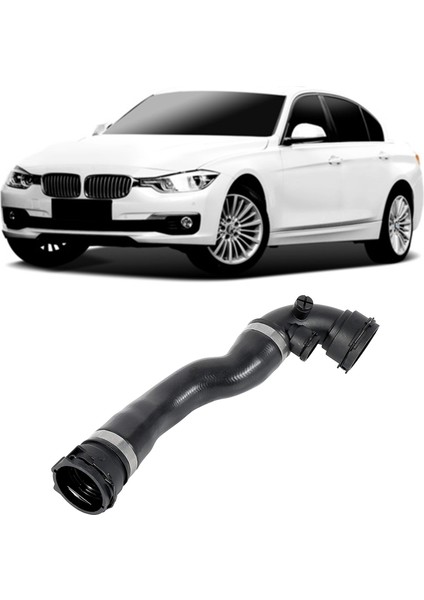 -Bmw E46 320 323 325 328 330 Için Soğutucu Radyatör Hortumu Su Borusu Hattı 17127510952 (Yurt Dışından)