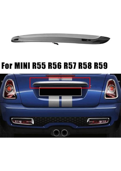 51132753603 Araba Krom Bagaj Kapağı Hatch Bagaj Kolu Değiştirme Mini Cooper Için R55 R56 R57 R58 R59 2007-2014 (Yurt Dışından)