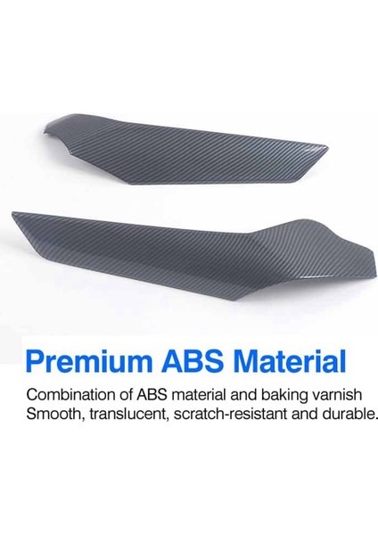 Toyota Harrier Venza 2020-2022 Için Karbon Fiber Araba Merkezi Kontrol Paneli Yan Şeritler Kapak Trim Dekorasyon Aksesuarları (Yurt Dışından) indirimleri