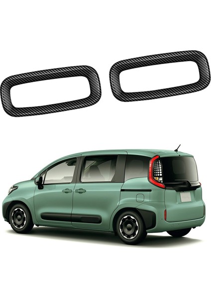 Rhd Karbon Fiber Yan Dash A/c Klima Çıkış Havalandırma Kapağı Paneli Trim Toyota Sienta 2022 2023 Için (Yurt Dışından)