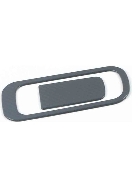 Mg Mg5 2021 Araba Paslanmaz Çelik Yardımcı Pilot Saklama Havasız Ortam Kabini Kulp Kılıfı Trim Dekor Çerçeve Aksesuarları, Karbon Fiber (Yurt Dışından)
