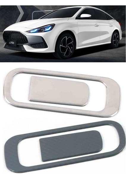 Mg Mg5 2021 Araba Paslanmaz Çelik Yardımcı Pilot Saklama Havasız Ortam Kabini Kulp Kılıfı Trim Dekor Çerçeve Aksesuarları, Karbon Fiber (Yurt Dışından)