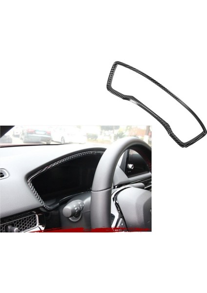 11TH Honda Cıvıc 2022 Için Karbon Fiber Merkezi Kontrol Cihazı Krom Çerçeve Trim Dekoratif Çıkartmalar Aksesuarları (Yurt Dışından)