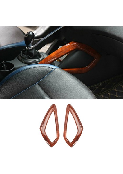 Şeftali Ahşap Tahıl Yan Vites Şerit Trim Paneli Kapak Kalıplama Dekor Hyundai Veloster 2011-2017 Aksesuarları (Yurt Dışından)