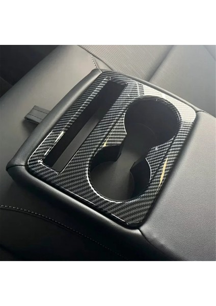 Toyota Camry 2024 2025 Iç Aksesuarlar Karbon Fiber Için Arka Koltuk Dak Tutucu Kapağı Döşemesi (Yurt Dışından)