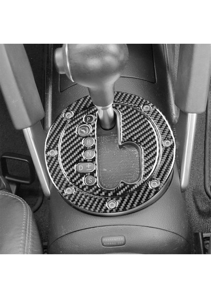 Audi Tt 8n 2001-2006 Araç Vites Paneli Kapağı Döşeme Çıkartmaları Sticker Iç Aksesuarlar Için Karbon Fiber (Yurt Dışından)
