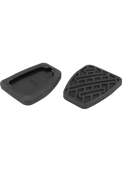 2 Adet 46531JD00A Siyah Kauçuk Fren ve Debriyaj Pedal Pedi Kapakları Nissan Qashqai Için Fit 2007 2008 2009 2010 2011 2012-2016 (Yurt Dışından)