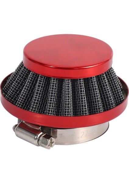 44MM Hava Filtresi 47CC 49CC 2 Zamanlı Süper Çocuk Motosikleti Yükseltme Kiti Mini Dirt Bike Atv Quad Alüminyum Hava Filtresi Seti Kırmızı (Yurt Dışından)
