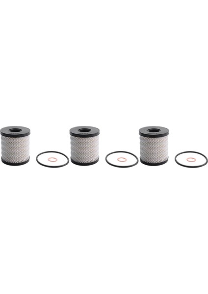 11427622446 Bmw Mini Cooper Için O-Ringli 3'lü Motor Yağı Filtresi Seti (Yurt Dışından)