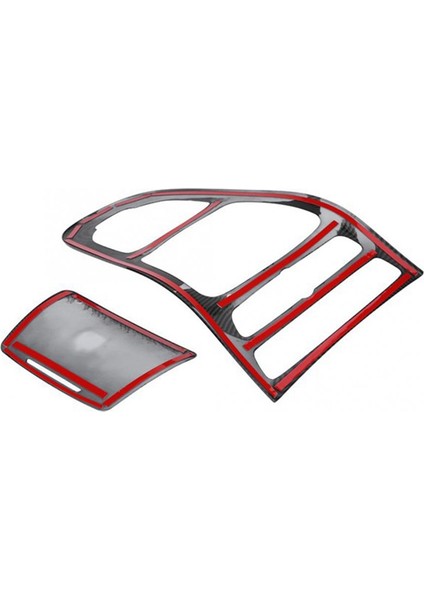 Araba Merkezi Kontrol Vites Paneli Dekoratif Ayar Kapağı Mercedes Benz E-Class W213 2015-2018 Için Karbon Fiber Renk (Yurt Dışından) fiyatları