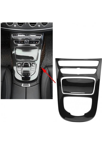 Araba Merkezi Kontrol Vites Paneli Dekoratif Ayar Kapağı Mercedes Benz E-Class W213 2015-2018 Için Karbon Fiber Renk (Yurt Dışından) indirimleri