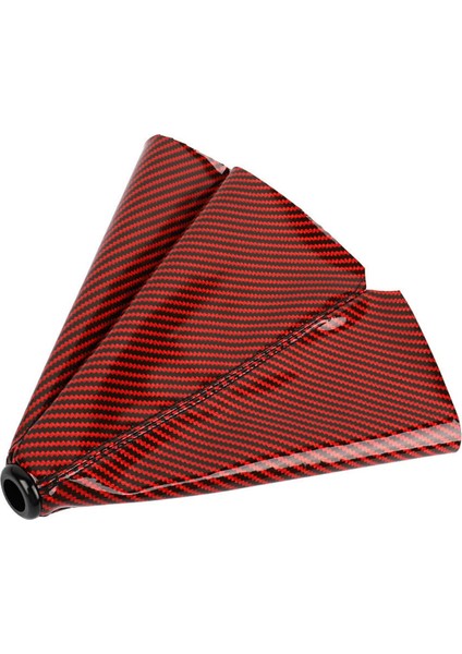 Karbon Fiber Kırmızı Vites Botu Dikiş Kapağı Vites Kapağı Vites Topuzu mt At (Yurt Dışından)
