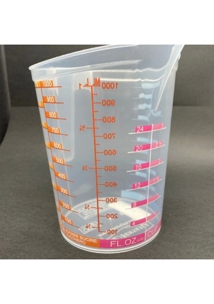Özel Ölçü Kabı 1 Litre modelleri