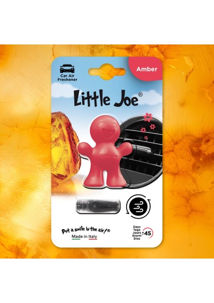 Amber Araç Kokusu (Amber) -45 Gün -Oto Kokusu Kalıcı Klima Parfüm