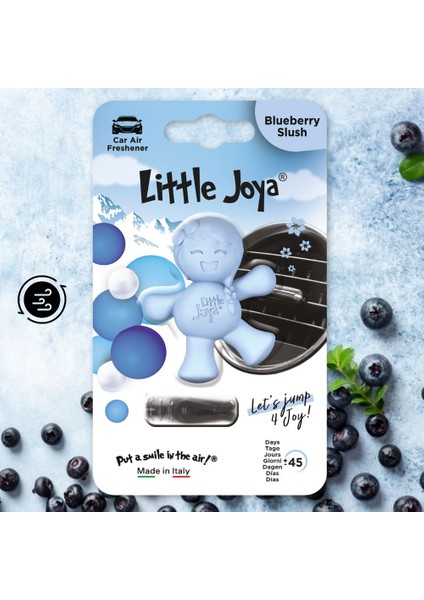 Little Joya Yaban Mersini Araç Kokusu (Blueberry)-45 Gün-Oto Kokusu Kalıcı Klima Parfüm