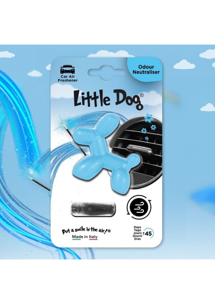Little Dog Kötü Koku Giderici Araç Kokusu (Odour Neutraliser) -45 Gün -Oto Kokusu