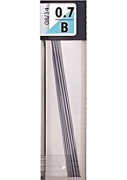 Min Mono Leaf 0.7mm Hb Kalem Ucu, Siyah, 12 Uçlu Kutu,dayanıklı