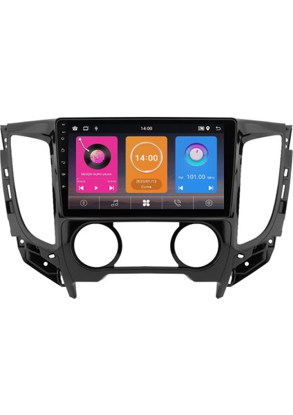 Mitsubishi L200 Android Multimedya Sistemi (2015-2019) CRV-4366XAA