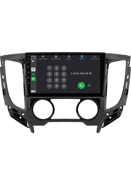 Mitsubishi L200 Android Multimedya Sistemi (2015-2019) CRV-4366XAA