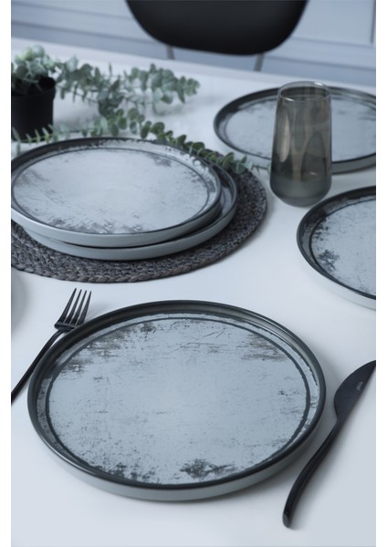 Vintage Mist Skackable Servis Tabağı 27 cm 6 Adet 21778 fiyatları