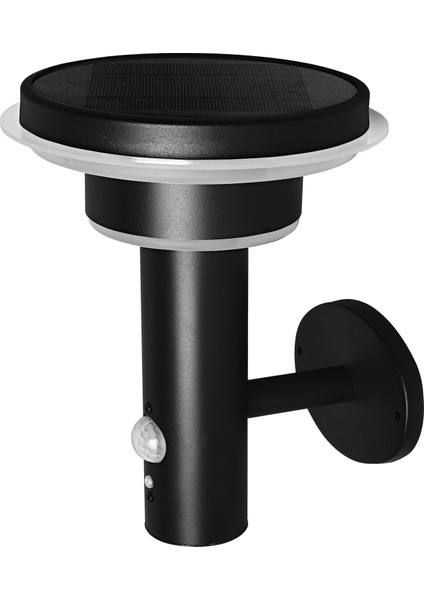 Endura Style Solar Wall Sensor Double Crircle 6W 3000K 400LM IP44 Sarı Işık Alüminyum Mlz. Güneş Enerjili Dış Mekan Aplik