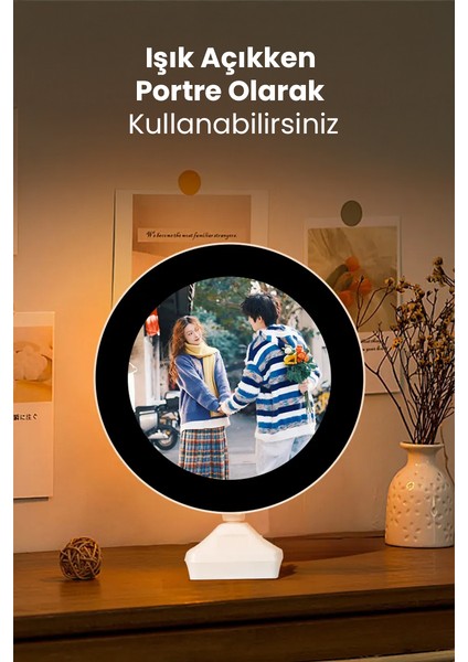 Fotoğraflı LED Işıklı Sihirli Makyaj Aynası