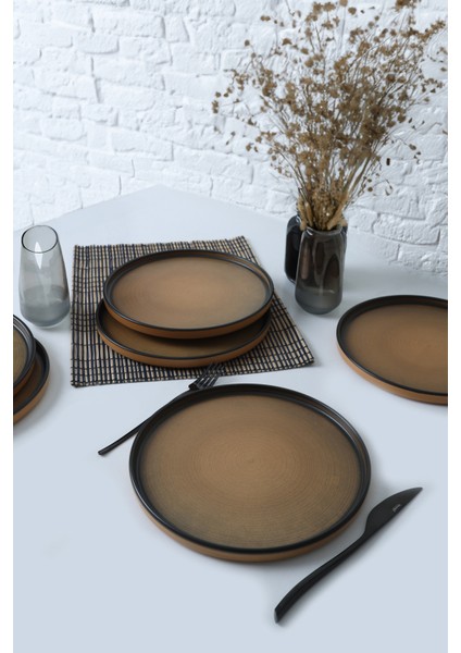 Vintage Skackable Servis Tabağı 27 cm 6 Adet 21782 modelleri