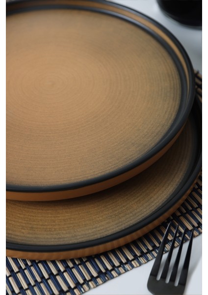 Vintage Skackable Servis Tabağı 27 cm 6 Adet 21782 indirimleri