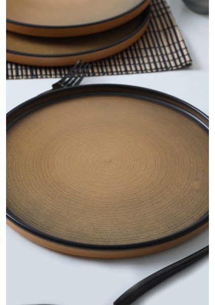 Vintage Skackable Servis Tabağı 27 cm 6 Adet 21782