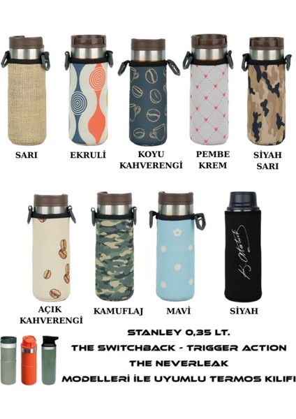 Travel Mug 0.35 Lt. ile Uyumlu Omuz Askılı Termos Kılıfı modelleri