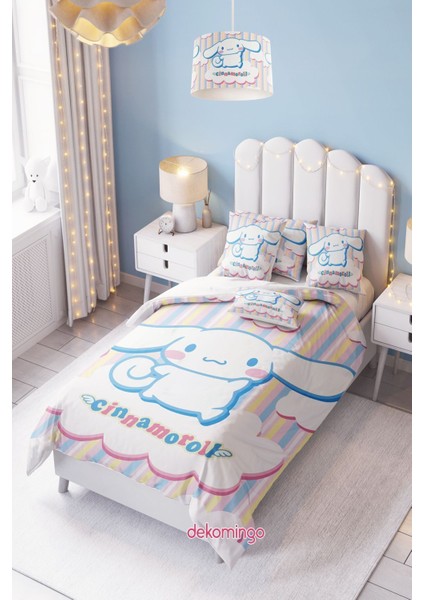 Cınnamoroll Desenli Bebek ve Çocuk Odası Nevresim Takımı ( Çarşafsız )
