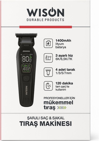 Wıson Ws-672 Traş Makinesi